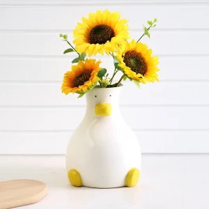 Ваза для квітів у вигляді качки ваза для квітів