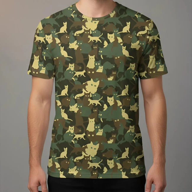 камуфляж с котами