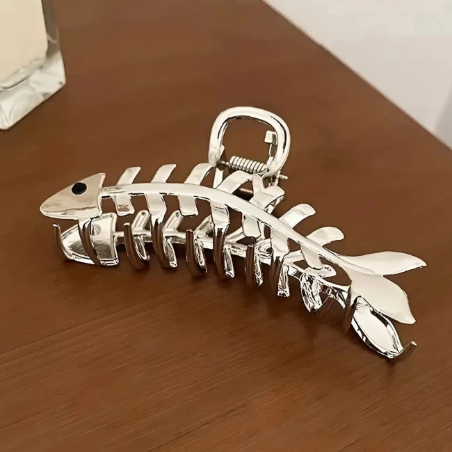 металлический крабик для волос