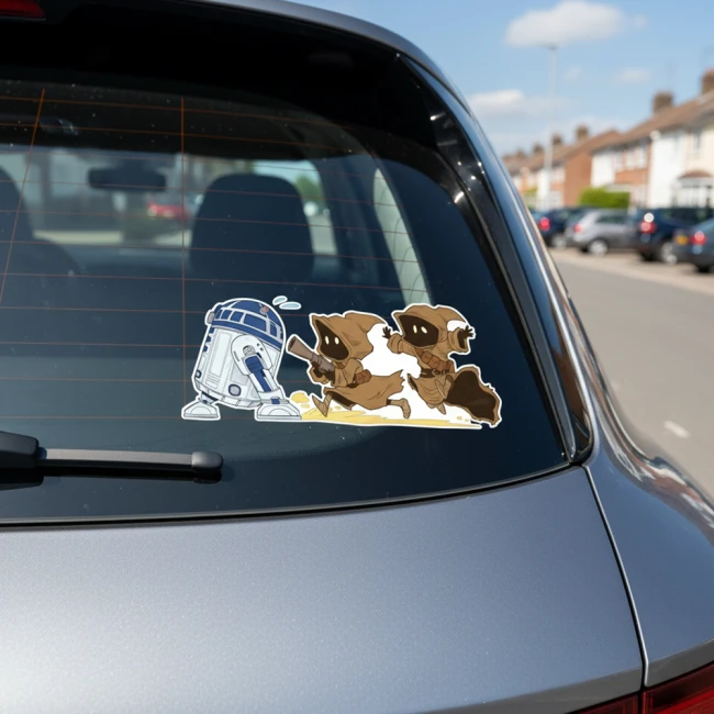 стікер на машину