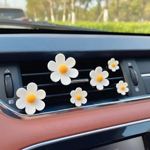 Прикраса для салону автомобіля у вигляді квітів (6 шт) прикраса для салону автомобіля