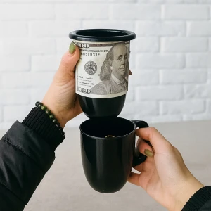 Тайник для денег в виде кружки тайник для денег