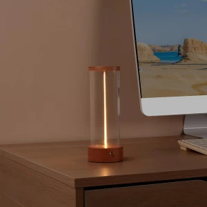 Настільний нічник з теплим свіченням настільний нічник