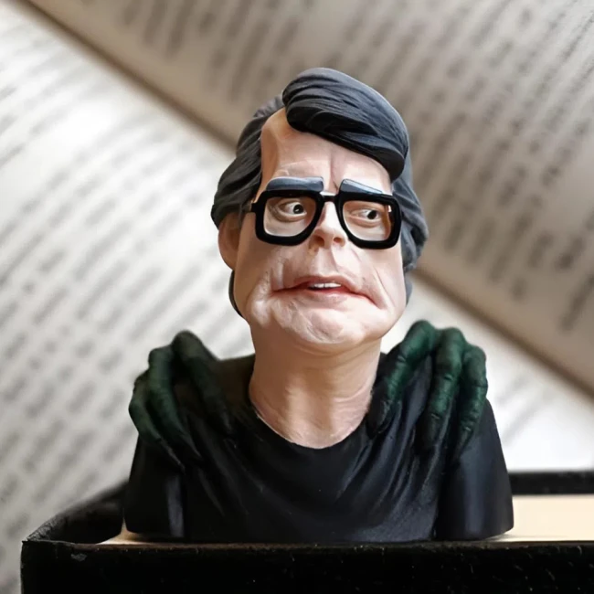 закладка с писателем