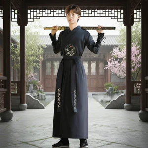 Китайский мужской костюм ханьфу китайский мужской костюм