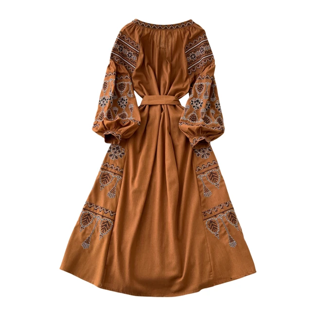 сукня з поясом