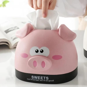 Салфетница в виде свинки держатель для салфеток