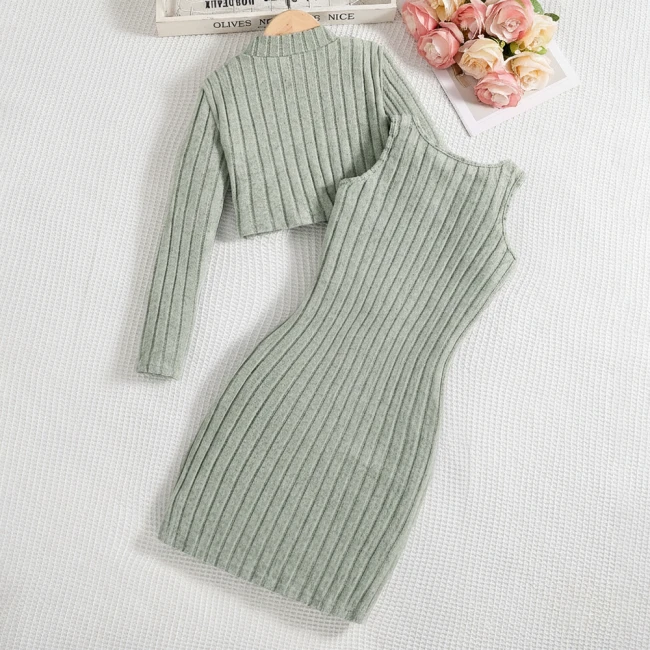 комплект сукня з кофтою