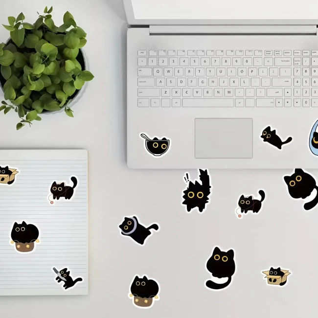 наклейки чиби