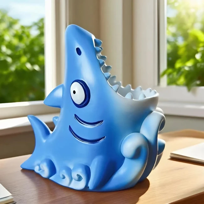 подставка с акулой