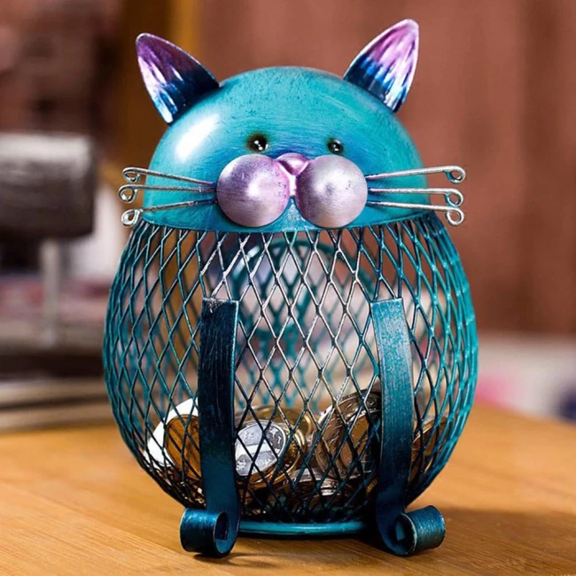 копилка в форме кота