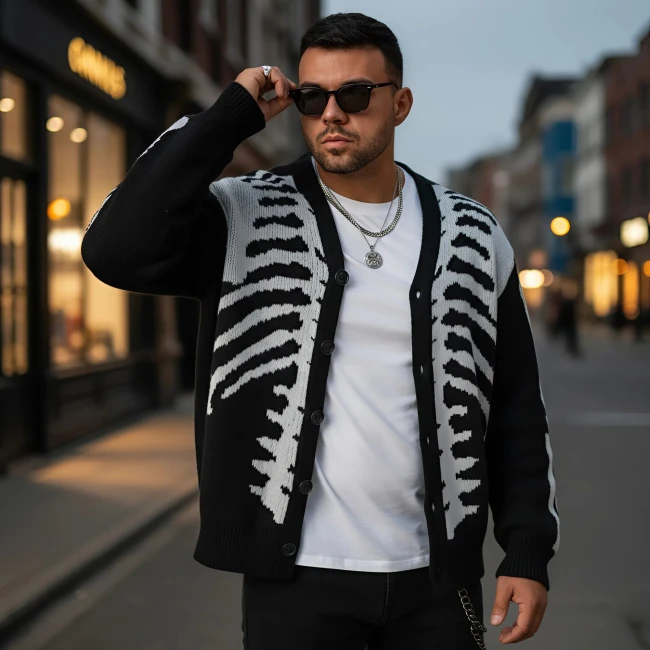 чоловічий кардиган