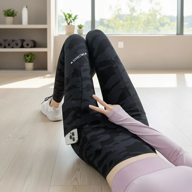 камуфляжные лосины