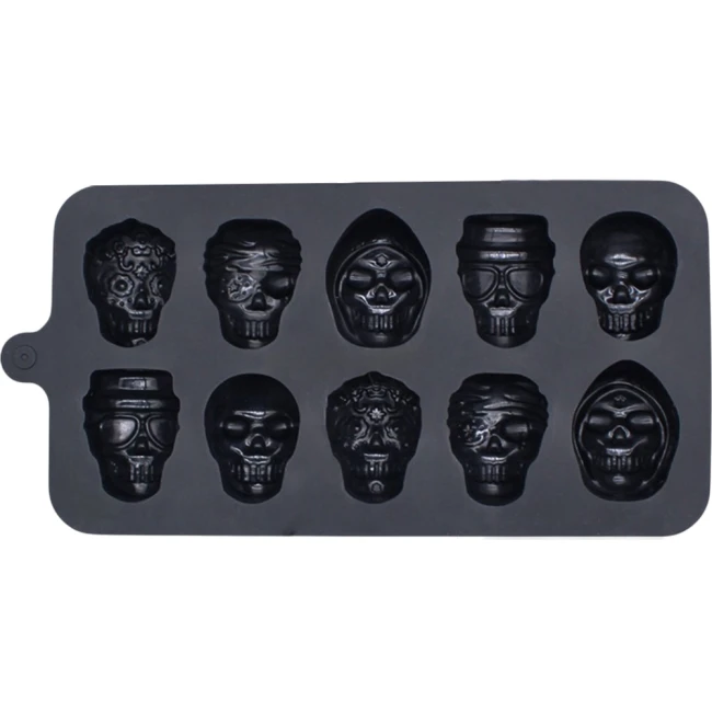 формочка у вигляді черепів