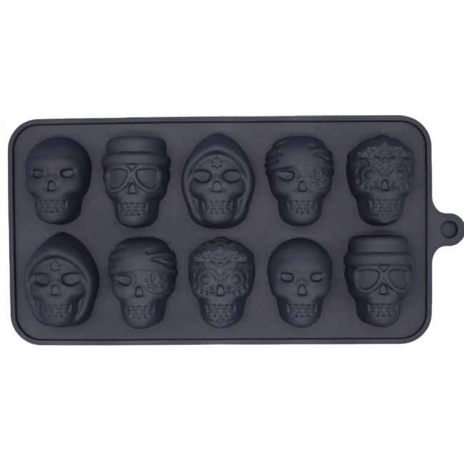 силіконова форма черепа