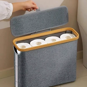 Бамбуковый органайзер для туалетной бумаги органайзер для туалетной бумаги