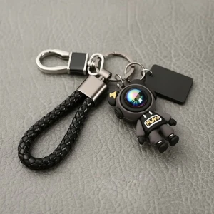 Брелок космонавт з карабіном брелок космонавт