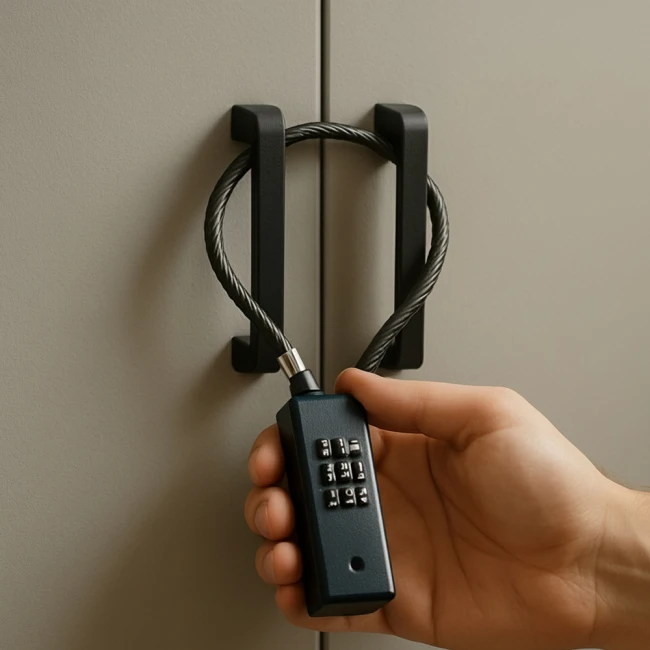 тросовий велозамок