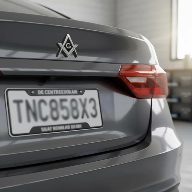 авто значок Freemason G