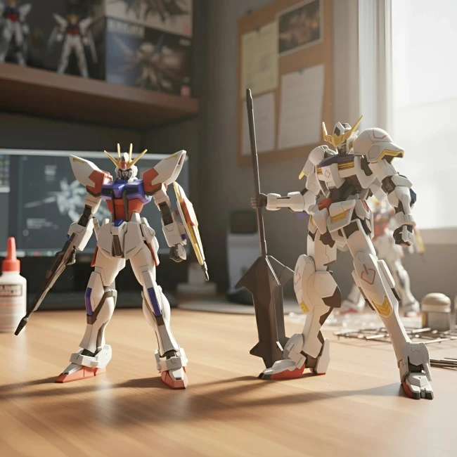 сборная модель Гандам