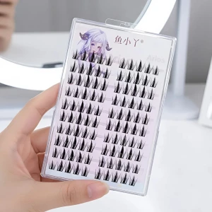 Накладні пучкові вії з аніме ефектом накладні пучкові вії