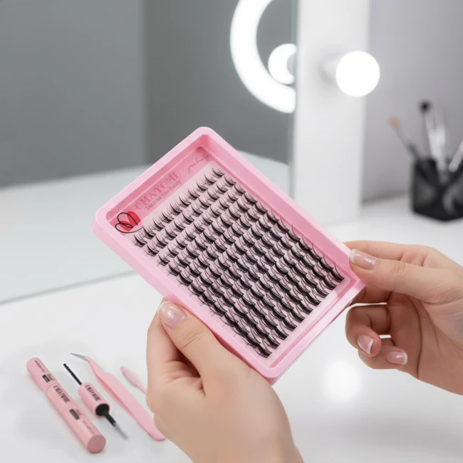 набір вій для домашнього нарощування