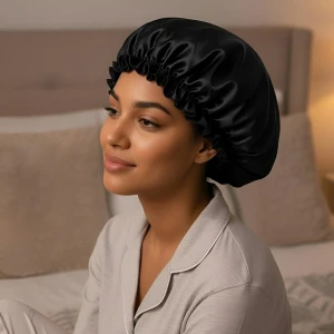 Атласна шапочка для сну шапочка для сну