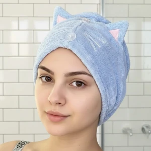 Рушник для волосся з вушками рушник для волосся