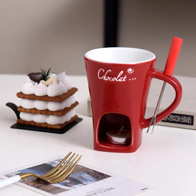 чашка для плавлення шоколаду