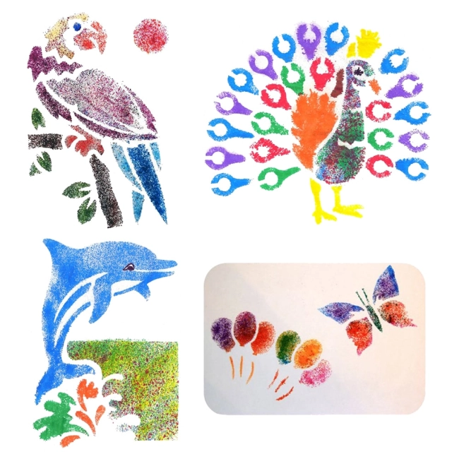 фломастеры меняющие цвет