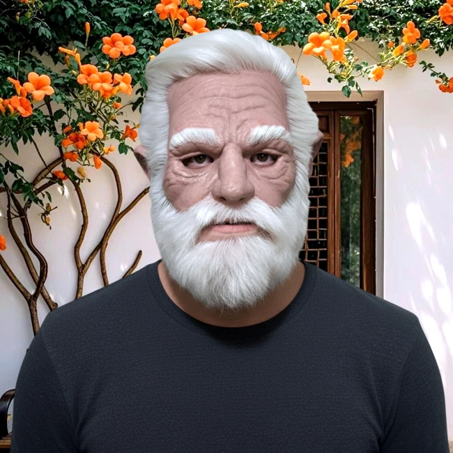 реалістична маска старого