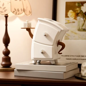 Настільна скринька комод з ручками скринька комод