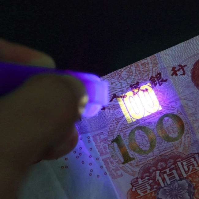 маркер для проверки подлинности купюр