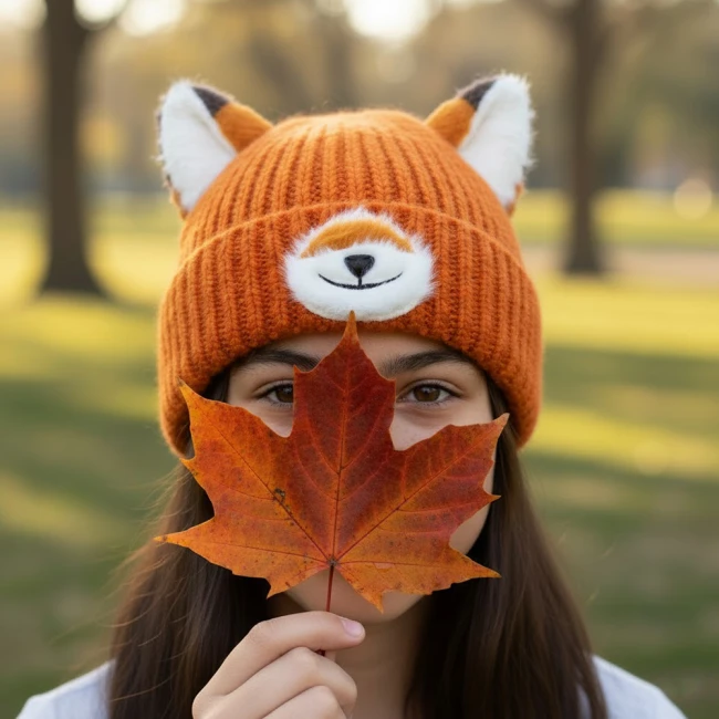 шапка з вушками