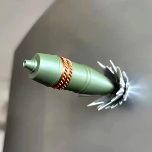 Магніт для холодильника бронебійний снаряд магніт для холодильника