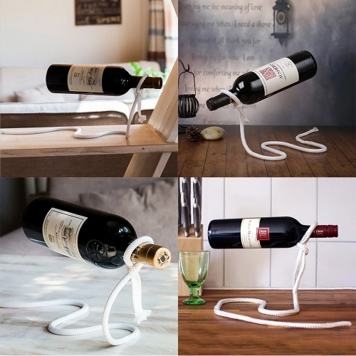 подставка под вино веревка