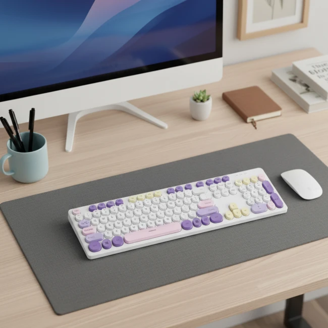 бездротова безшумна клавіатура