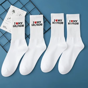 Парні шкарпетки для закоханих парні шкарпетки для закоханих романтичні шкарпетки шкарпетки для закоханих