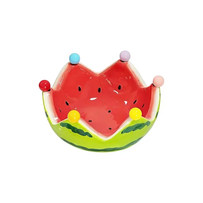 тарілка у вигляді кавуна