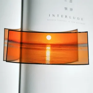 закладка с пейзажем