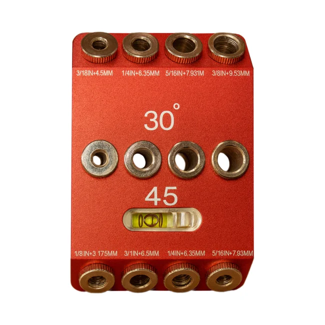 кондуктор для свердління отворів під кутом 30°, 45° і 90°