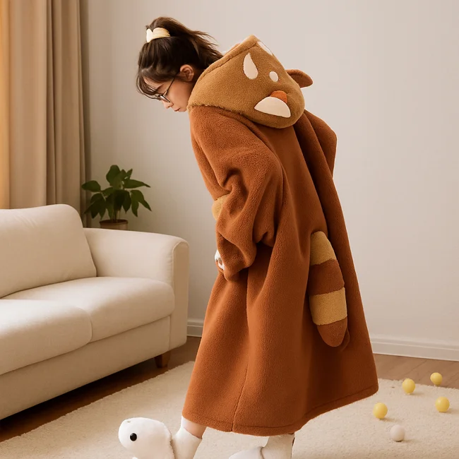 пижама с красной пандой