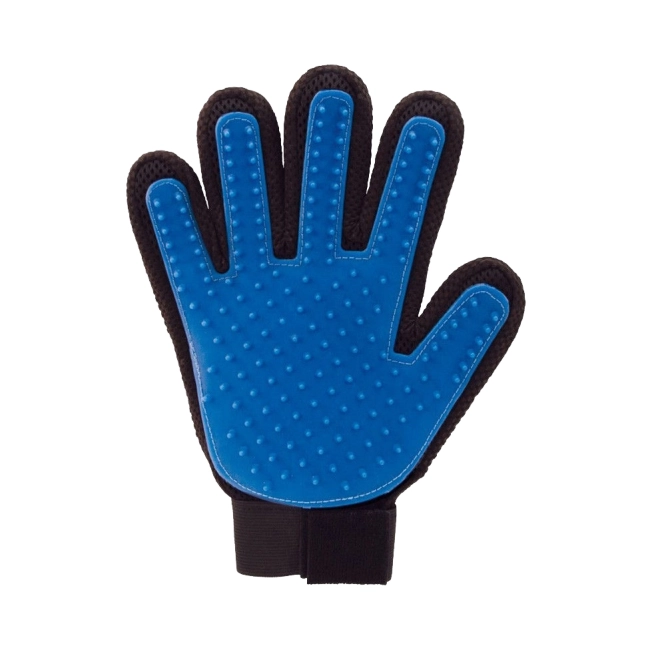 перчатка для вычесывания шерсти