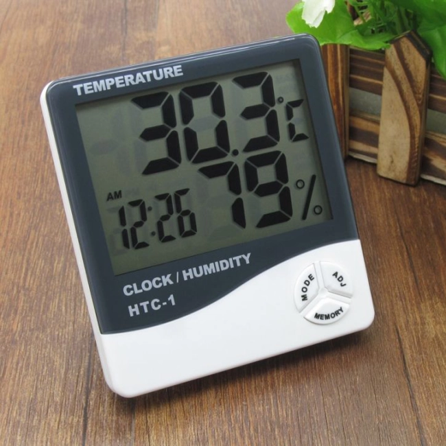 термометра с гигрометром HTC 1