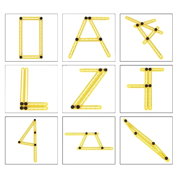 Складная линейка для измерения углов