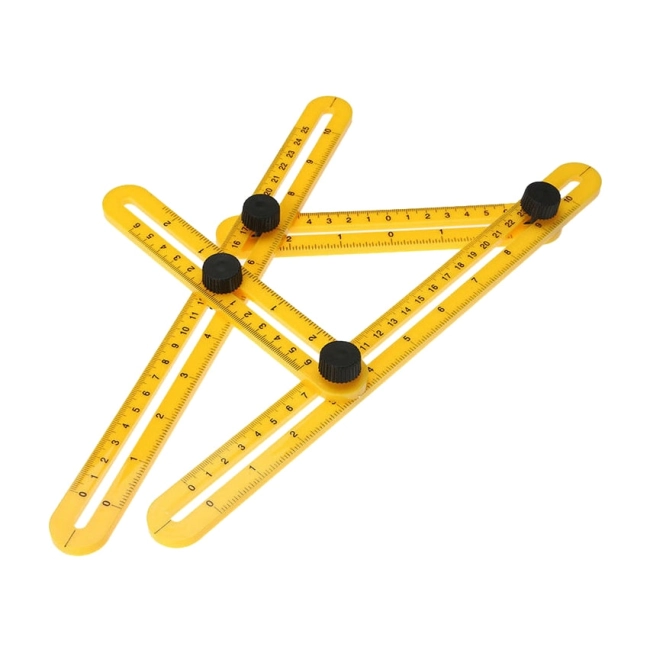 линейка шаблон четырехсторонняя