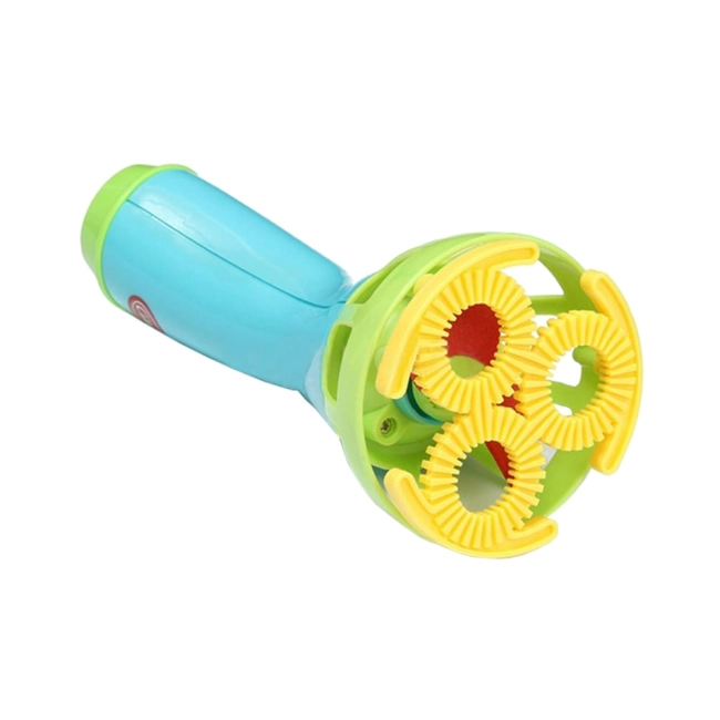 пистолет для мыльных пузырей на батарейках