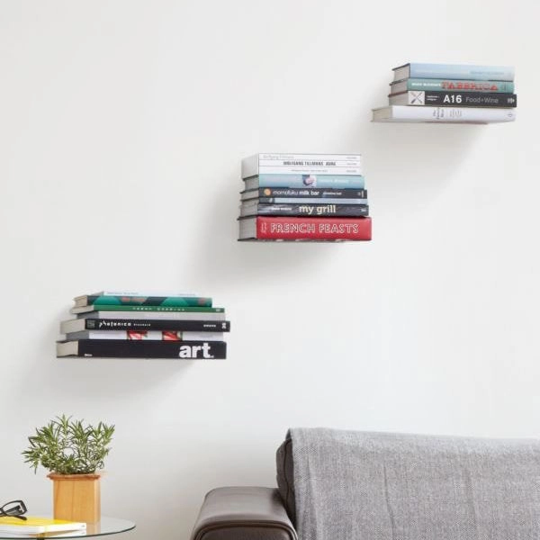 книжная полка невидимка