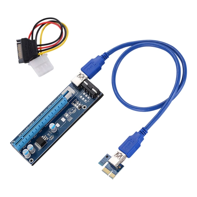 райзер для видеокарты pci e x1 x16
