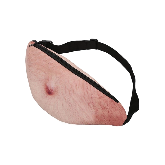 сумка в виде живота